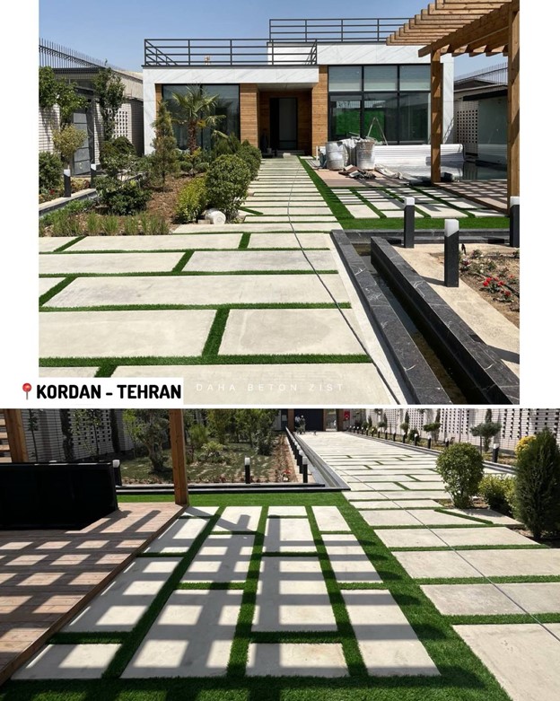 سرعت اجرای بتن اکسپوز پیش ساخته