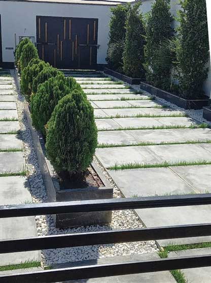 پنل بتن اکسپوز پروژه سرخاب کرج