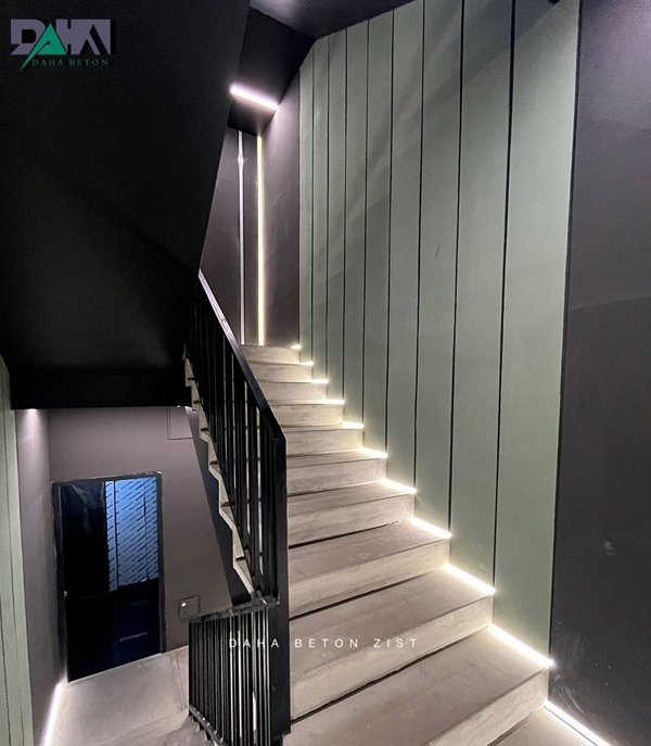 روش اجرای رنگ نمای سیمانی دها بتن زیست